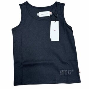 Honor The Gift Kids Ribbed Tank Top Black Size 2 NWT